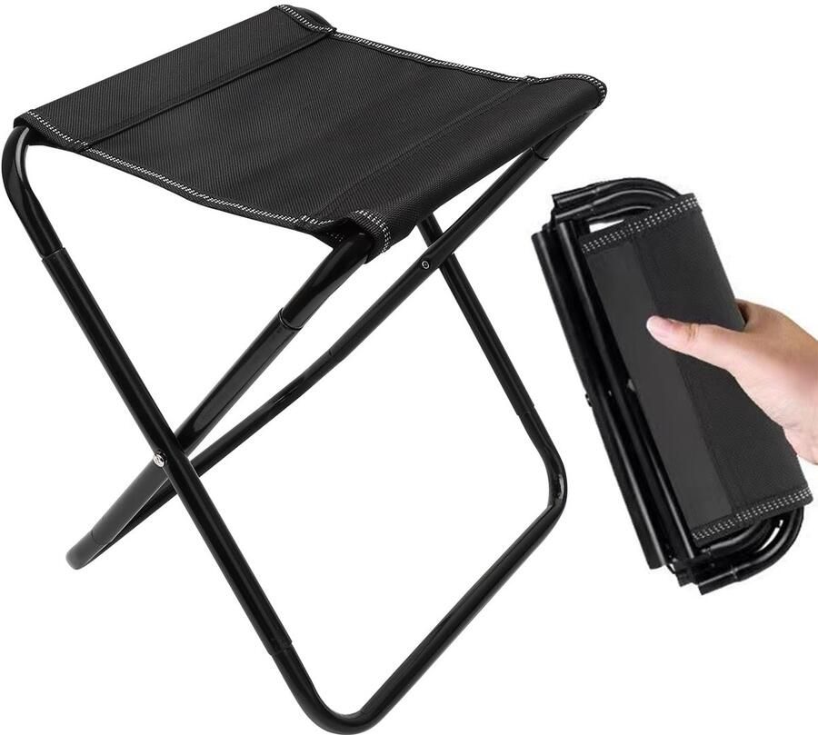 Boraboi Compacte en Draagbare Klapstoel voor Kamperen Vissen en Outdoor Avonturen