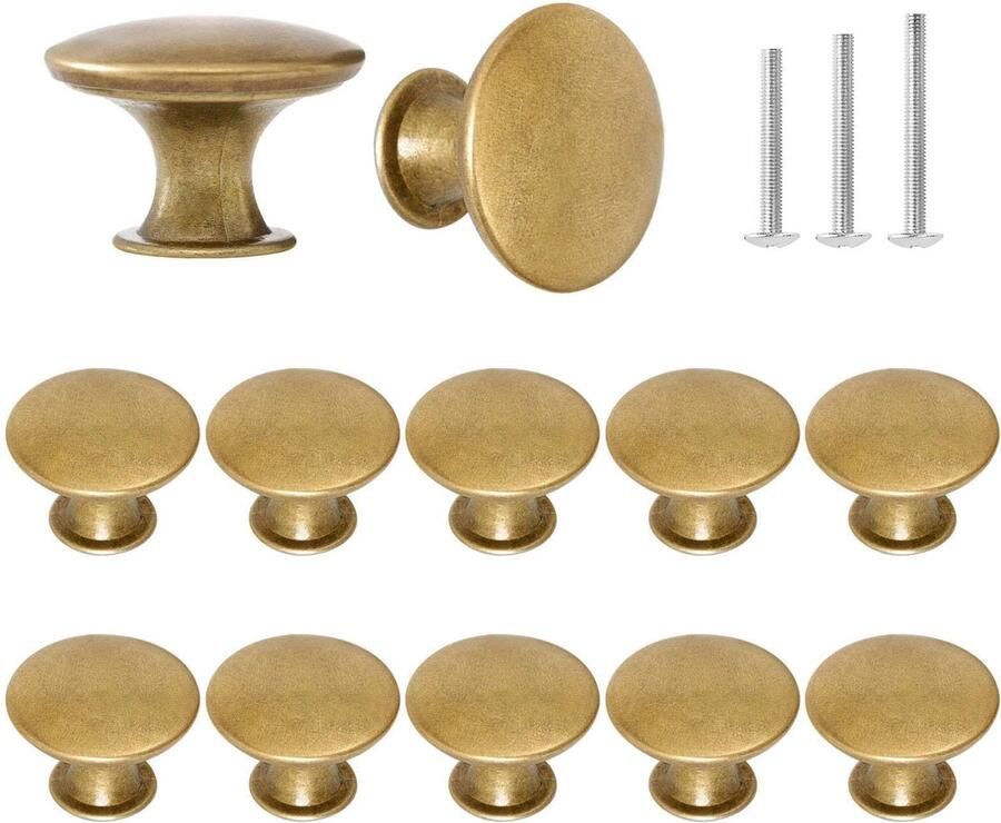 Boraboi Elegant vormgegeven kastknoppen set van 12 stuks voor veelzijdig gebruik in huis