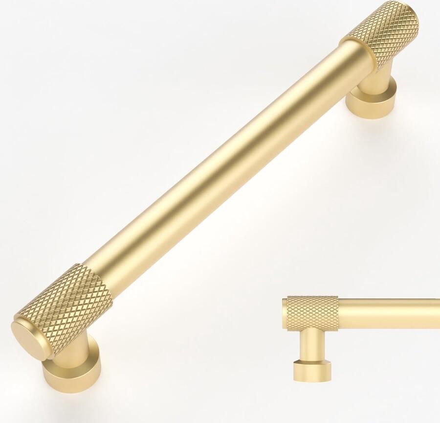 Boraboi Elegante Goudkleurige Meubelgrepen Set van 10 voor Toepassingen