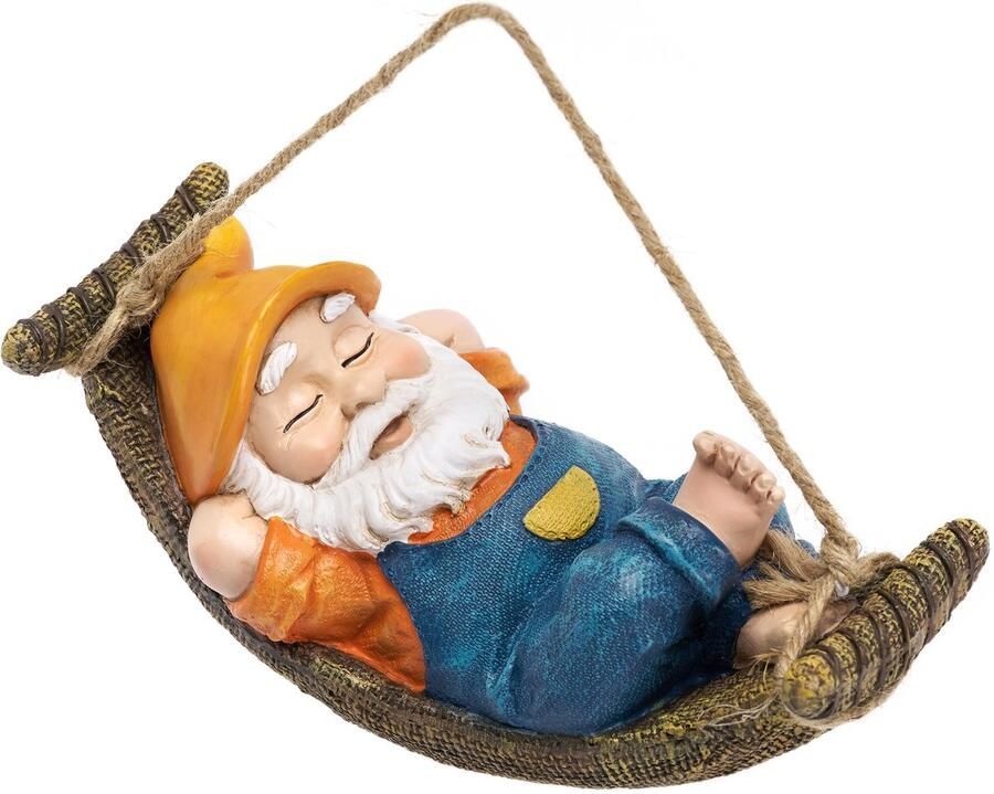 Boraboi Gezellige Tuinkabouter Hangmat Decoratie voor Buiten met Uniek Design en Waterbestendigheid