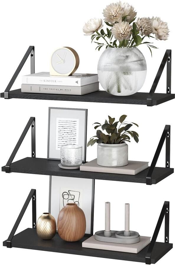 Boraboi Handige en Stijlvolle Houten Wandplanken voor Kamers