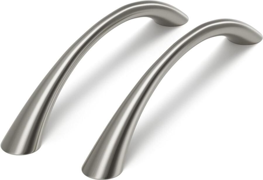 Boraboi Kast- en Ladegrepen Set van 10 Stuks voor Keuken en Meubel in Roestvrij Staal Design