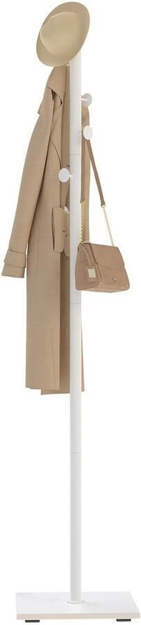 Boraboi Kledingstandaard Vrijstaand Met Boomvormig Design Voor Kleine Ruimtes En 8 Verstelbare Haken