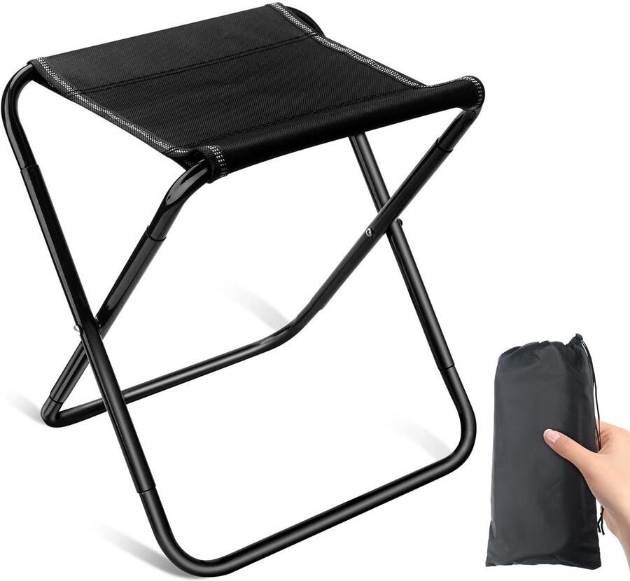 Boraboi Kleine Opvouwbare Campingstoel Met Handige Draagtas Voor Outdoor Avonturen En Activiteiten