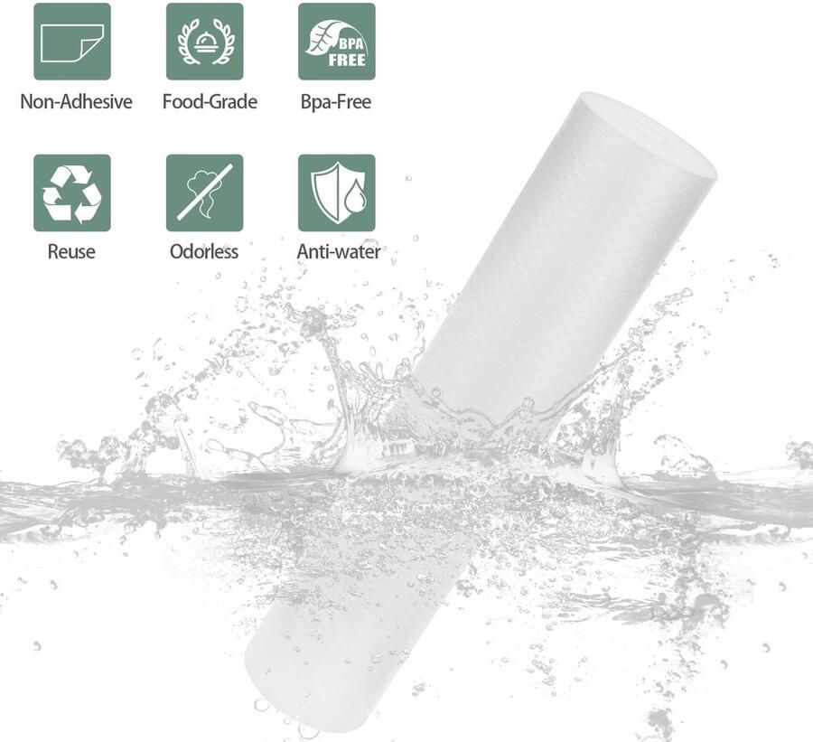 Boraboi Ladebekleding van EVA-materiaal waterdichte en antislip transparante mat voor kasten en laden