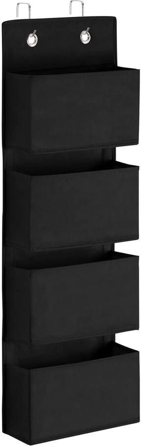 Boraboi Praktische Deurhanger Organizer met Vier Royale Opbergvakken voor Badkamer Slaapkamer en Kinderruimte
