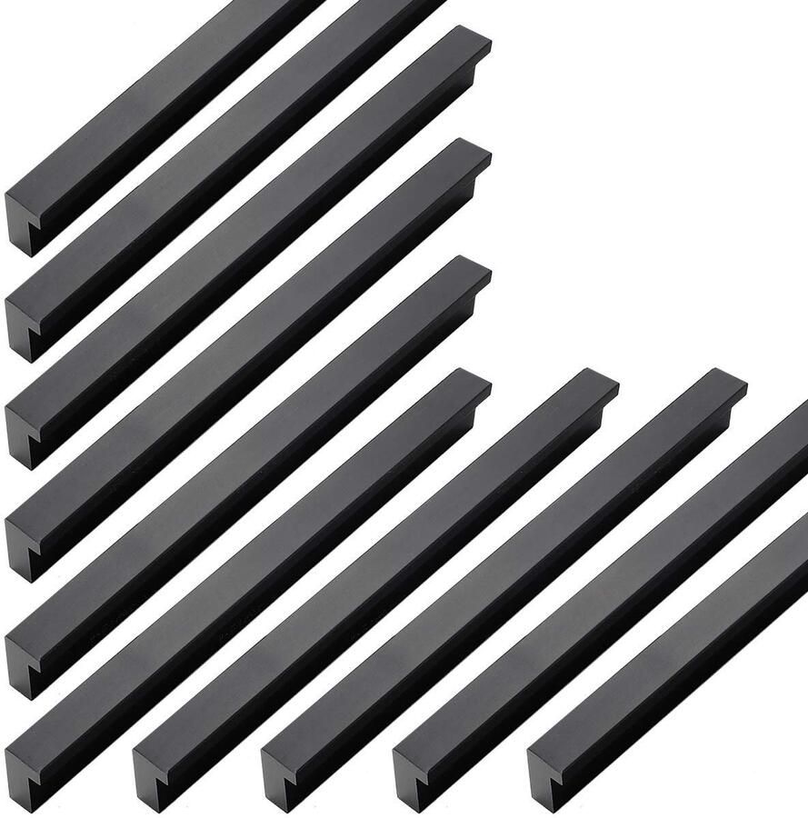 Boraboi Set van 20 Moderne Aluminium Meubelgrepen voor Keuken en Kast met Schroeven