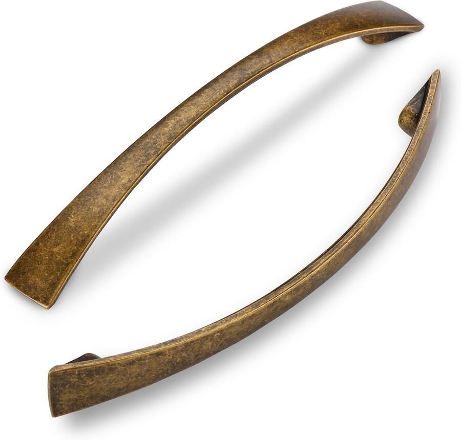 Boraboi Set van 6 Vintage Antiek Messing Meubelgrepen voor Kasten en Laden 128 mm Gatafstand