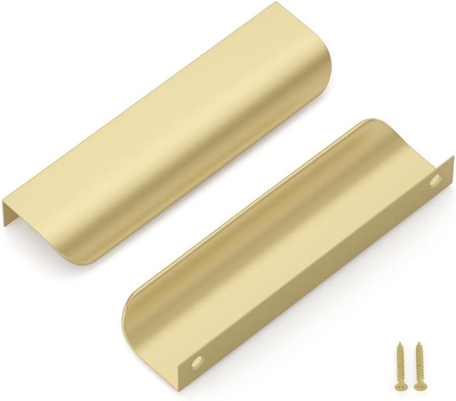 Boraboi Stijlvolle Gouden Kast- en Ladegrepen Set van 10 voor een Moderne Uitstraling