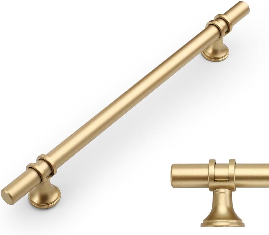 Boraboi Stijlvolle Goudkleurige Meubelgrepen Set van 10 voor Meubelstukken