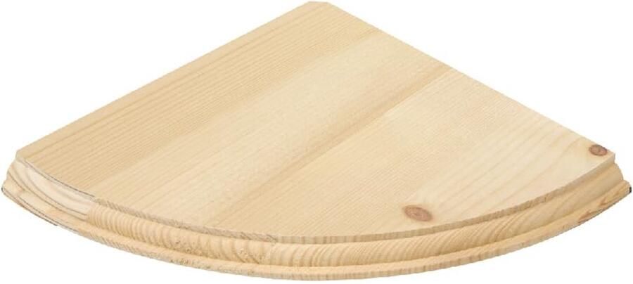 Boraboi Stijlvolle Houten Zwevende Hoekplanken voor Ruimtebesparing en Decoratie