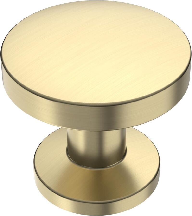 Boraboi Stijlvolle Set van 10 Geborstelde Gouden Meubelknoppen voor Toepassingen in Huis