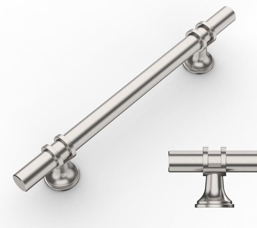 Boraboi Stijlvolle Set van 10 Metalen Meubelgrepen voor Kasten en Lades met Strak Ontwerp