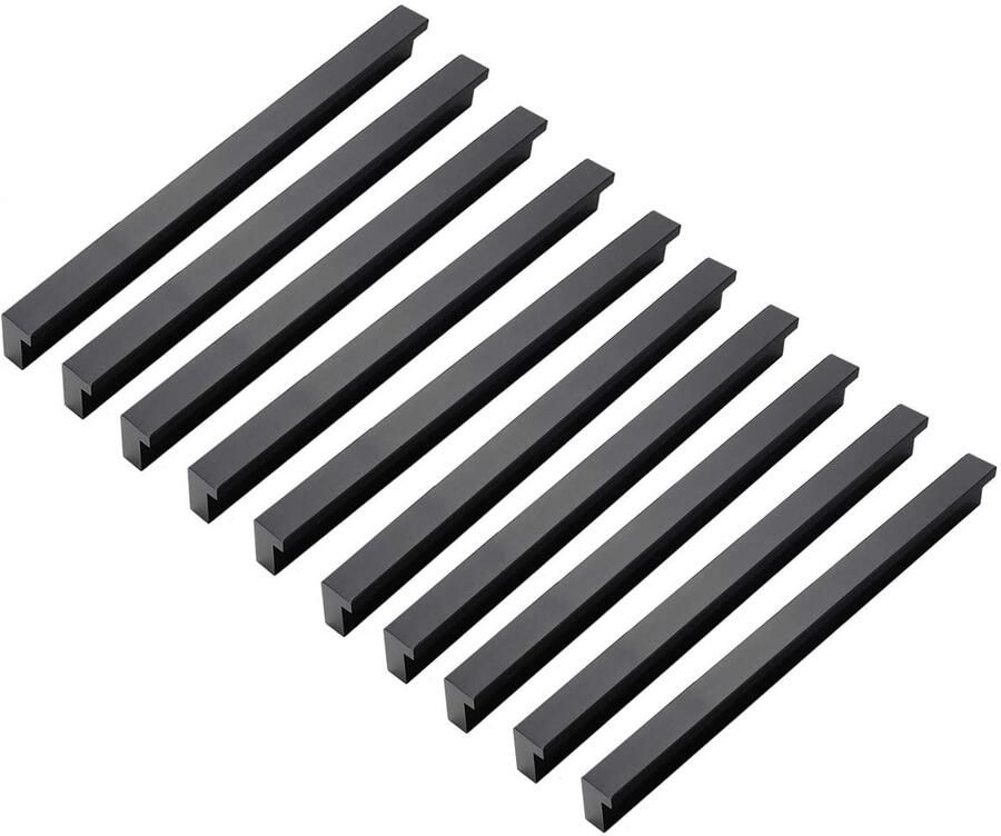 Boraboi Stijlvolle Zwarte Meubelgrepen Set van 20 voor Keuken en Meubels met Perfecte Pasvorm