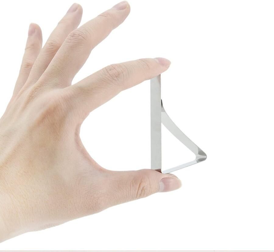 Boraboi Tafelkleedklemmen van Roestvrij Staal voor Stevige Bevestiging op Tafels