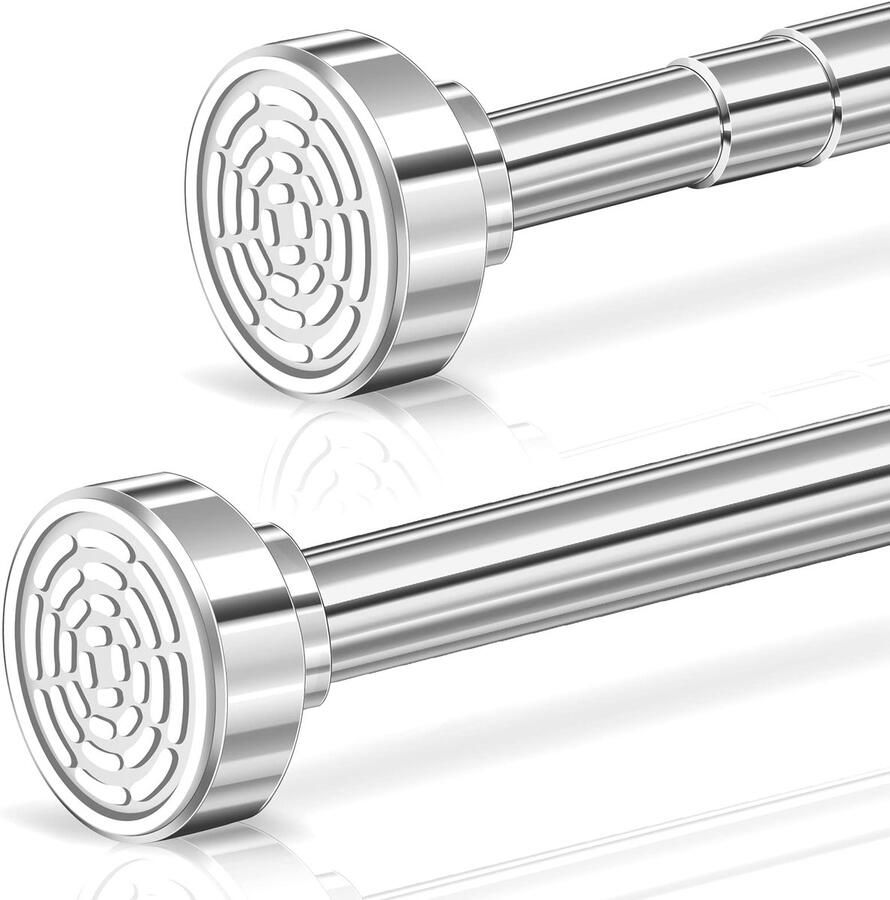 Boraboi Telescopische Roestvrije Douchegordijnstang Verstelbaar Zonder Boren Geschikt Voor Elke Ruimte