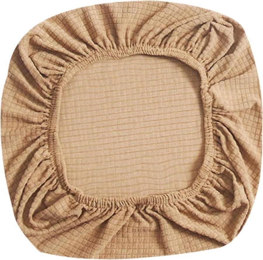 Boraboi Universele Moderne Stretch Stoelhoezen voor Kantoor en Evenementen in Lichtbruin