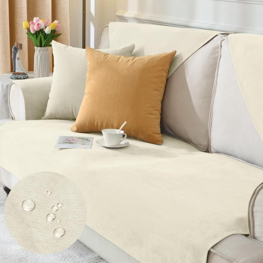 Boraboi Universele Waterdichte Bankhoes voor Zitbank Stijlen met Antislip Bescherming