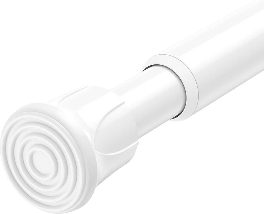 Boraboi Verstelbare witte telescoopstang zonder boren voor ramen en kasten