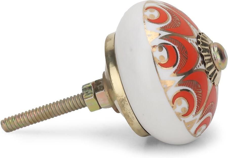 Boraboi Vintage Stijl Keramische Deurknoppen voor Unieke Meubelverfraaiing Set van 10 Stuks