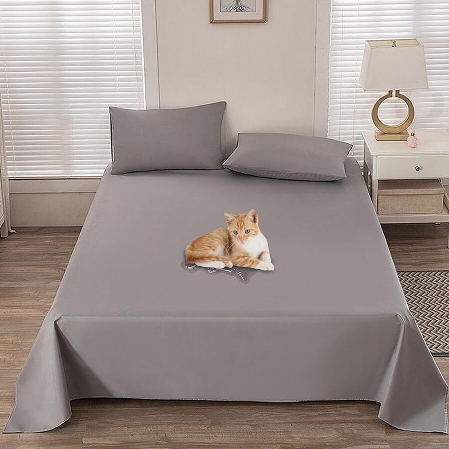 Boraboi Waterdichte en ademende sprei voor bescherming van meubels en bedden 230x250cm Grijs