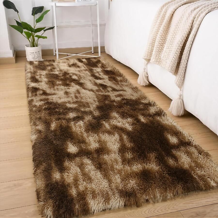 Boraboi Zacht Grijs Woonkamer Tapijt met Antislip en Wasbare Eigenschappen 60 x 120 cm Voor Comfort en Decoratie