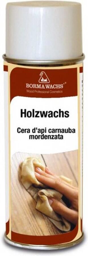 Borma wachs Holzwachs Bijenwas spray Noten Antiek (kleur 14) 400ml