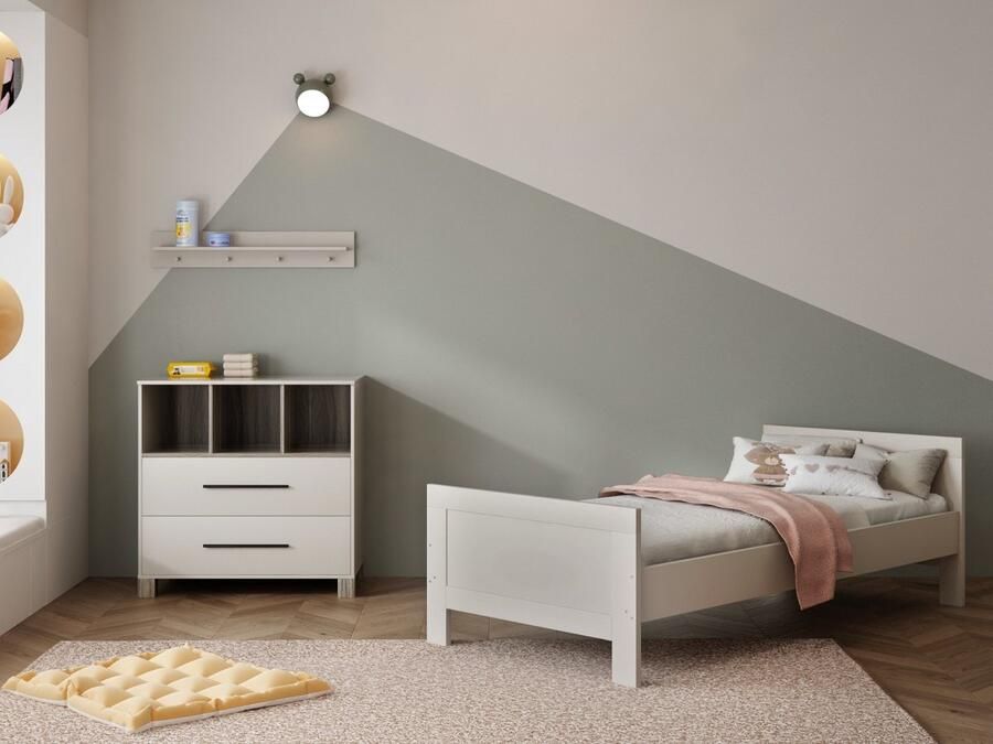 Born Lucky Tienerkamer Belmond Clay 2 Delig met Commode Geneve Clay