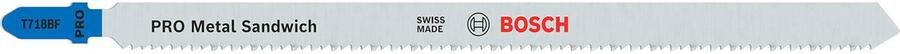 Bosch Professional Bosch PRO Metal Sandwich T718BF Decoupeerzaagblad 180 mm 5-delig