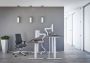 Bosch Tri-desk Premium Elektrisch zit-sta bureau Zwart onderstel Logan eiken blad 140 x 80 cm - Thumbnail 2