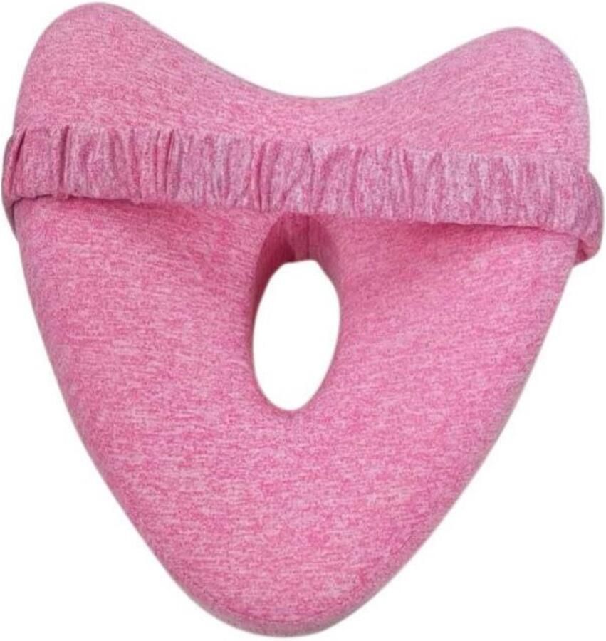 Bovista Beenkussen Kniekussen Zijslaapkussen Orthopedisch Voor In Bed Volwassenen Roze