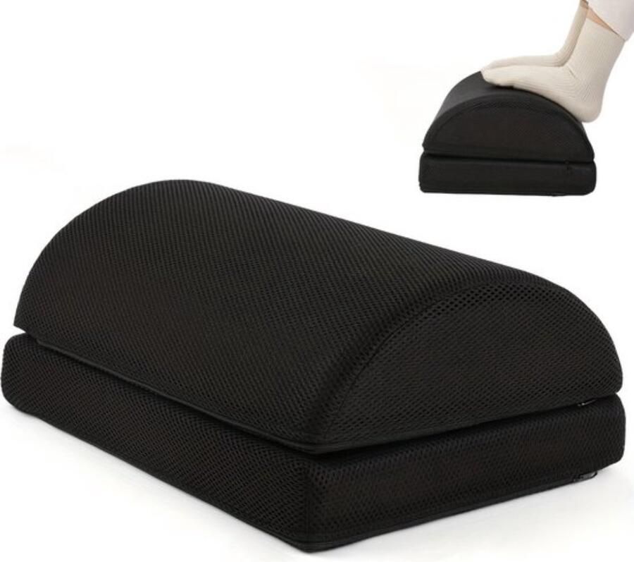 Bovista Beenkussen Kniekussen Zijslaapkussen Orthopedisch Voor In Bed Volwassenen Zwart