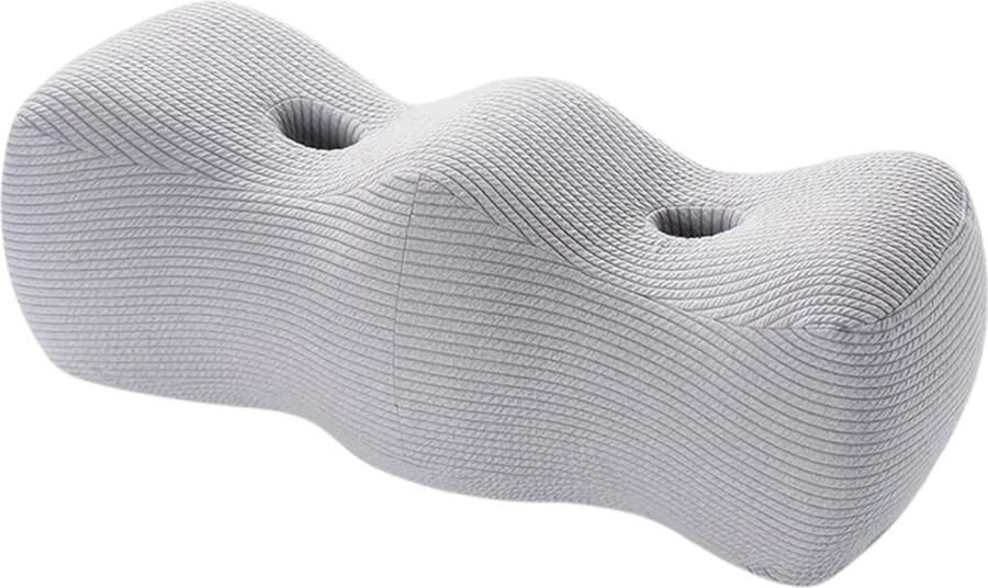 Bovista Orthopedisch Kniekussen Voor In Bed Zijslaapkussen Beenkussen Volwassenen Orthopedisch Kniekussen Grijs
