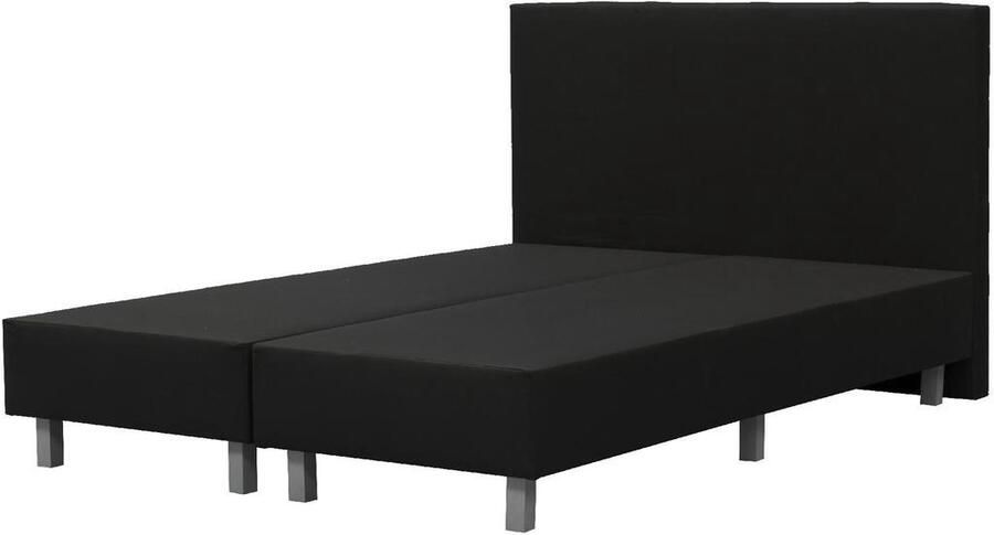 Boxspring Company Boxspring Amsterdam 140x200 Zwart Stof