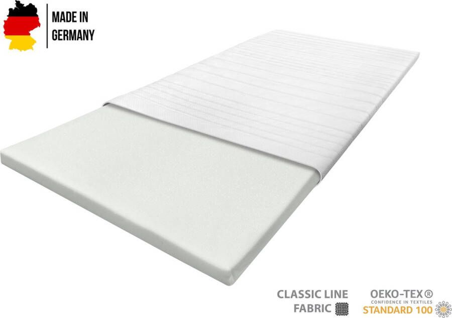 Boxspring Xpert Topper Classic Topdekmatras Comfort Topper 100x200 6 cm dik