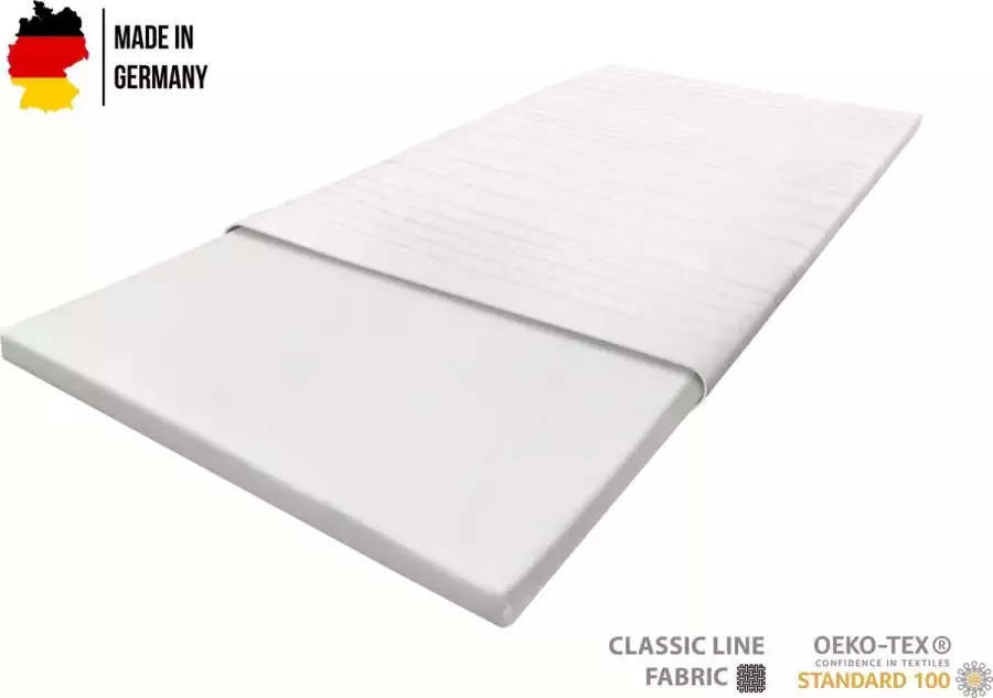 Boxspring Xpert Topper Classic Topdekmatras Comfort Topper 100x210 6 cm dik