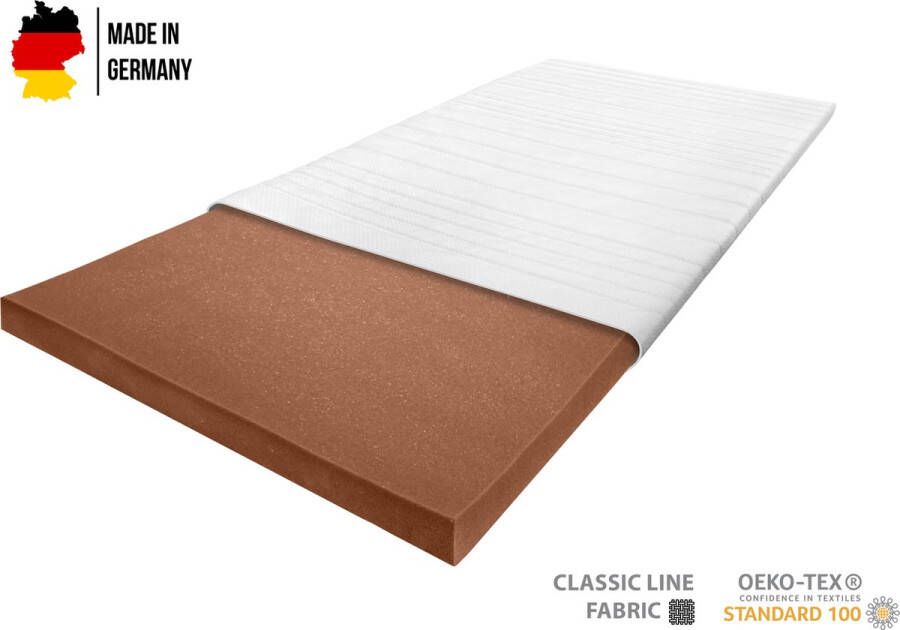 Boxspring Xpert Topper Classic Topdekmatras XDura Hybrideschuim Topper 100x200 8 cm dik