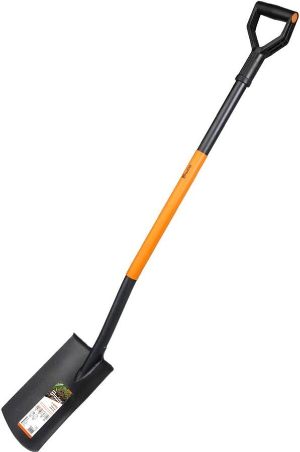 Bradas Spade Lengte 125 cm Zwart Oranje