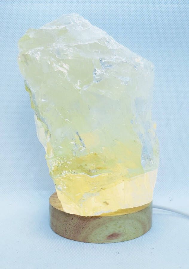 Braembles.eu Braembles Bergkristal Lamp Edelstenen Tafellamp 3 Watt LEDlamp 1.4 kg Nachtlampje Kinderen Nachtlampje Volwassenen Nachtlampje Stopcontact Kerstcadeau Kerst - Foto 2