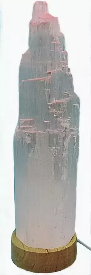 Braembles.eu Braembles Seleniet Edelstenen -Tafellamp- met wisselende kleuren 3 Watt LEDlamp Nachtlampje Kinderen Nachtlampje Volwassenen Nachtlampje Stopcontact Tafellamp Slaapkamer Kerstcadeau Kerst