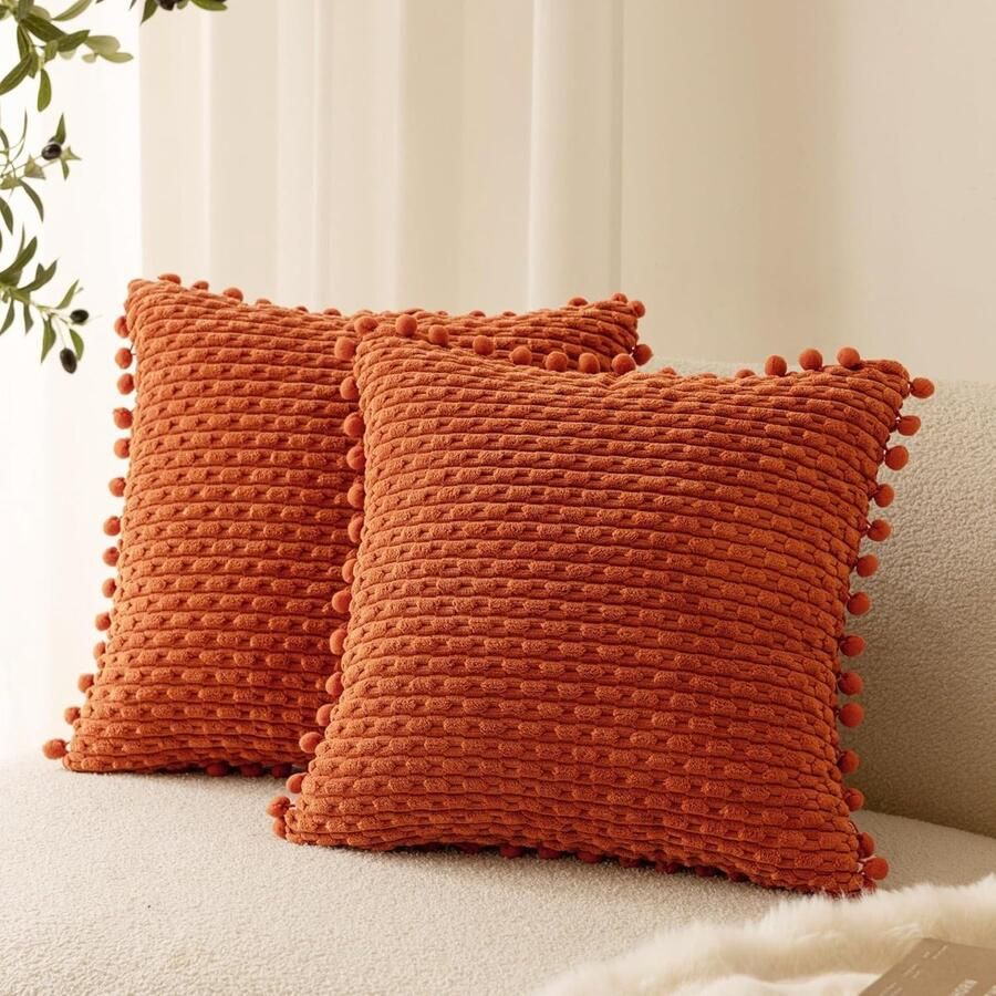 Brandless 2 Stuks Set Lampen Plush Decoratieve Kussens Kussensloop 45 * 45 cm Bohemische Stijl Plush Decoratieve Kussens Geschikt Voor Bank Slaapkamer Woonkamer