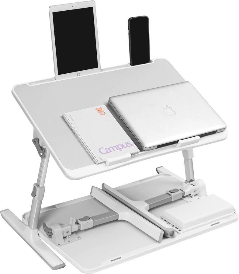 Brandless Bedtafel voor op Bed Ontbijttafel Inklapbaar Laptoptafel