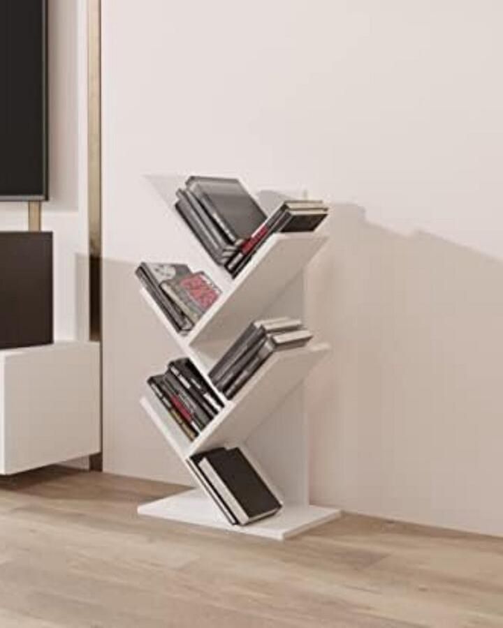 Brandless Boekenrek kind Boekenkast Kinderkamer Dressoir Kasten Wit