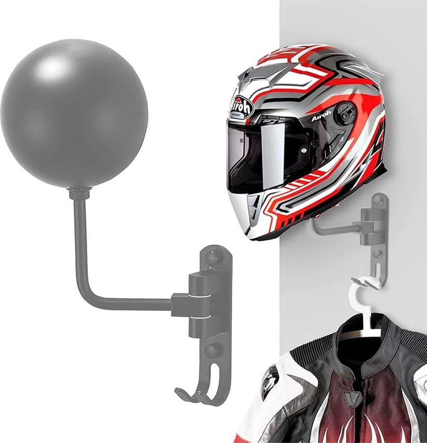 Brandless Helmhouder Kapstok Standaard - Foto 6