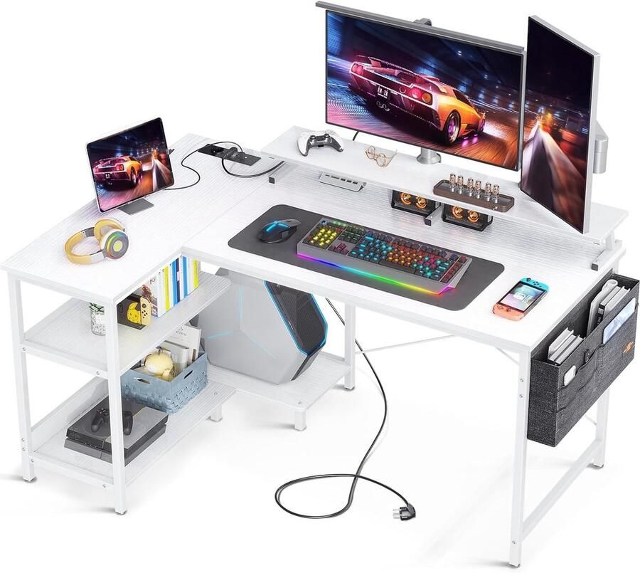 Brandless Hoekbureau Gaming Bureau L Vormig Computer Desk - Foto 3