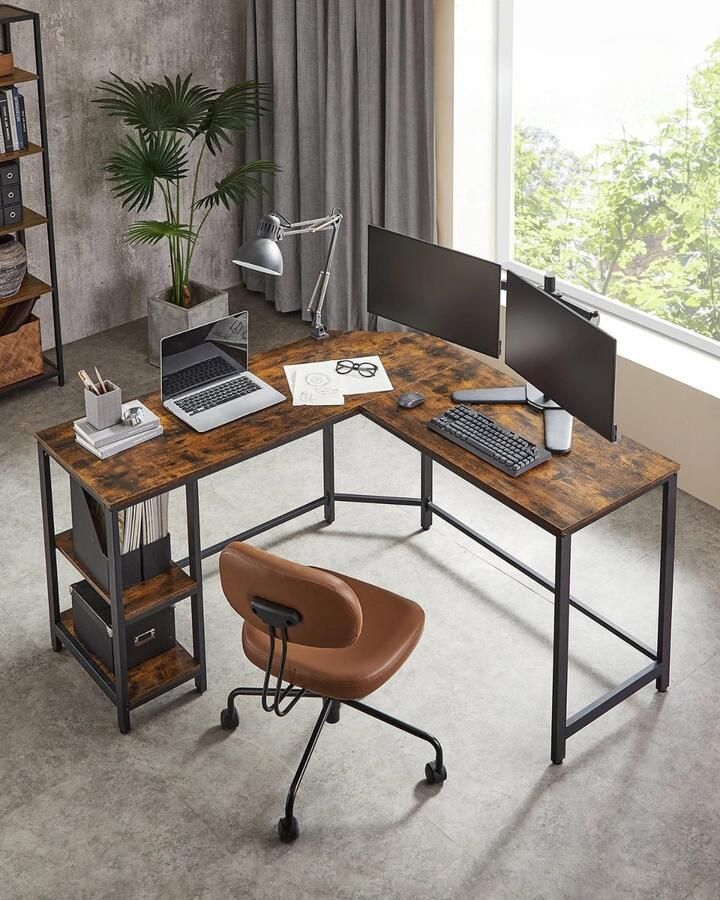 Brandless Hoekbureau Gaming Bureau L Vormig Computer Desk - Foto 2