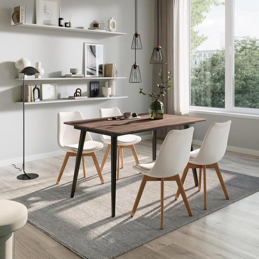 Brandless Uitschuifbare Eettafel Verlangbare Keukentafel 80x120x75