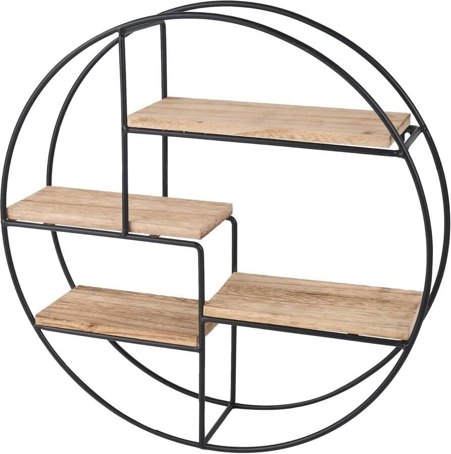 Brandless Wandrek Rond Plantensteun Wandplank