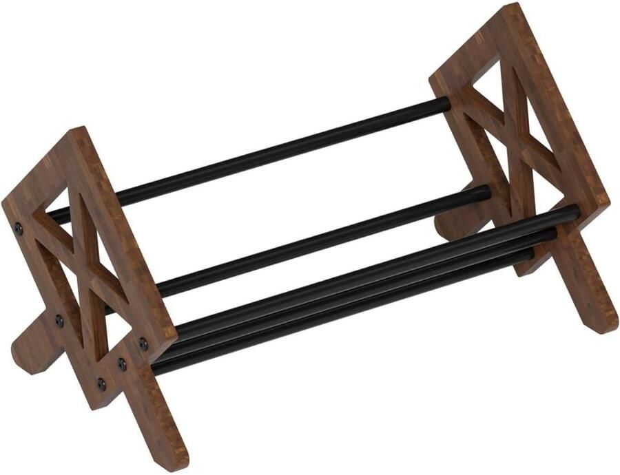 Brandloos JMZR Boekenrek kind Boekenkast Kinderkamer Dressoir Kasten Donkerbruin