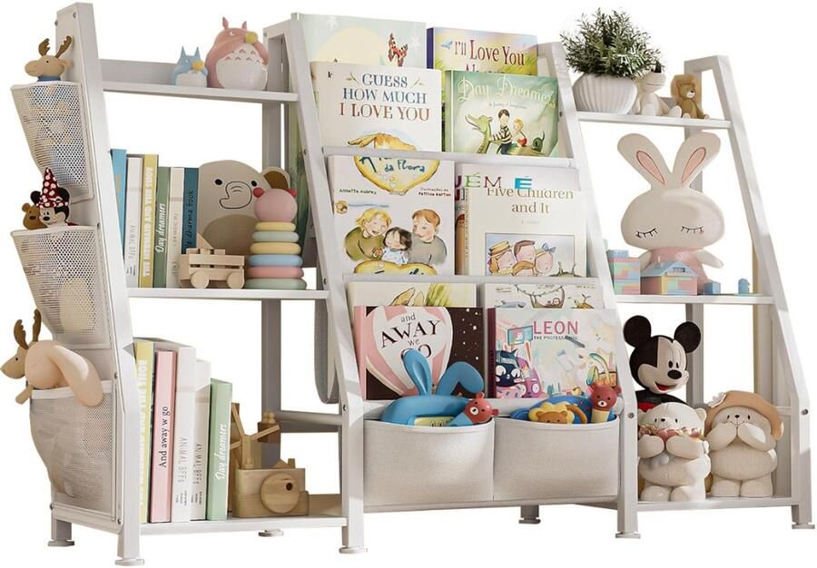 Brandloos JMZR Boekenrek Kind Boekenkast Kinderkamer Wandrek